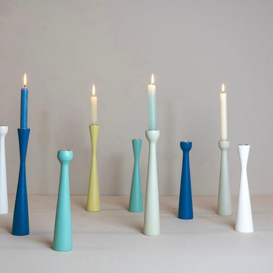 Kerzenhalter wood sandglass sand 30cm - Kinta