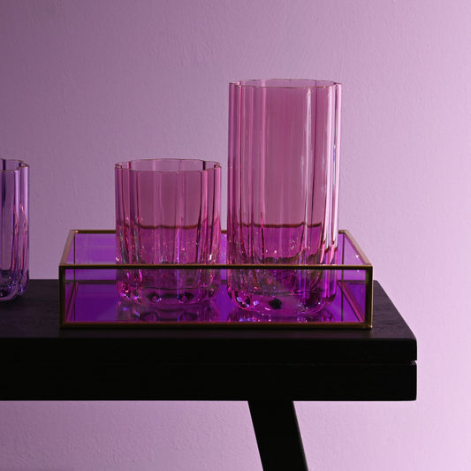 Jacquard Windlicht 4er Set groß - Giftcompany