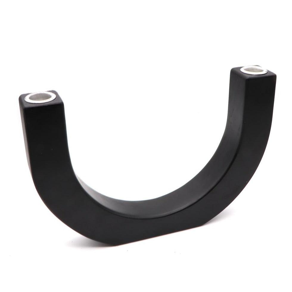 Kerzenhalter Set Bogen schwarz - Kinta