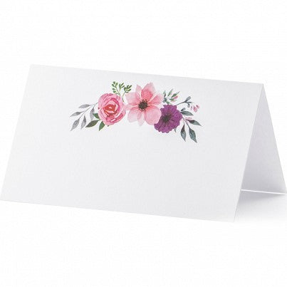 Namenskarten "Blumen"