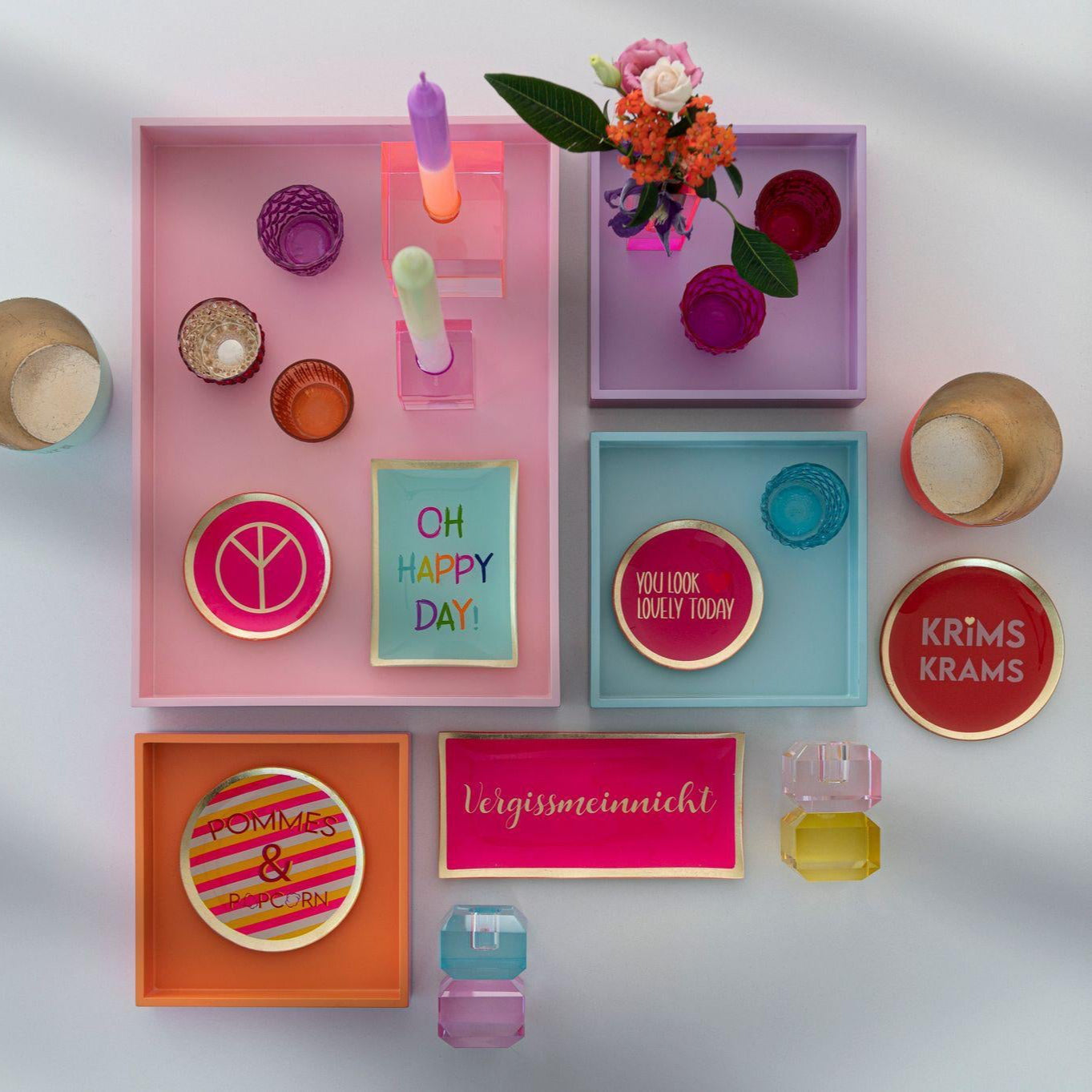 Love Plates S "saluti" flieder - Giftcompany