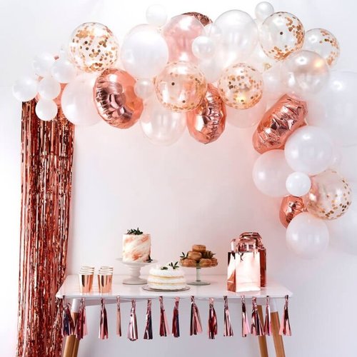 Ballon Bogen "roségold"