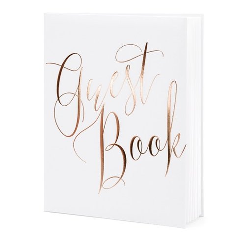 Gästebuch "Guest book" rosegold