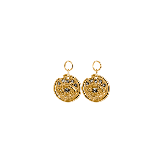 Malia Charm glitter eye gold - blumenkind