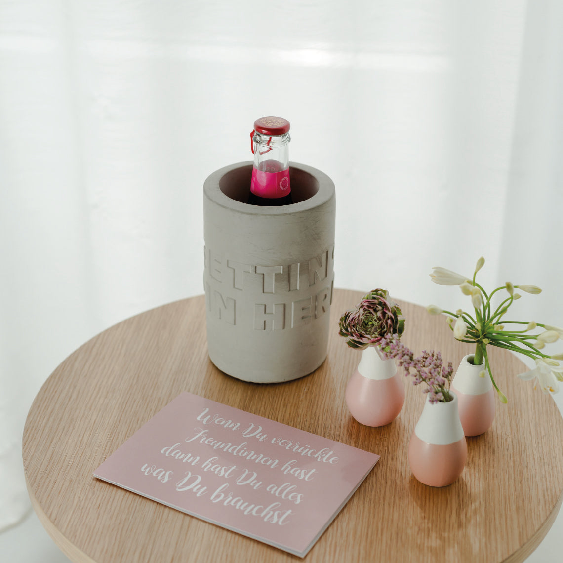 Freundschaftskarte "Wenn du verrückte Freundinnen hast" - Räder