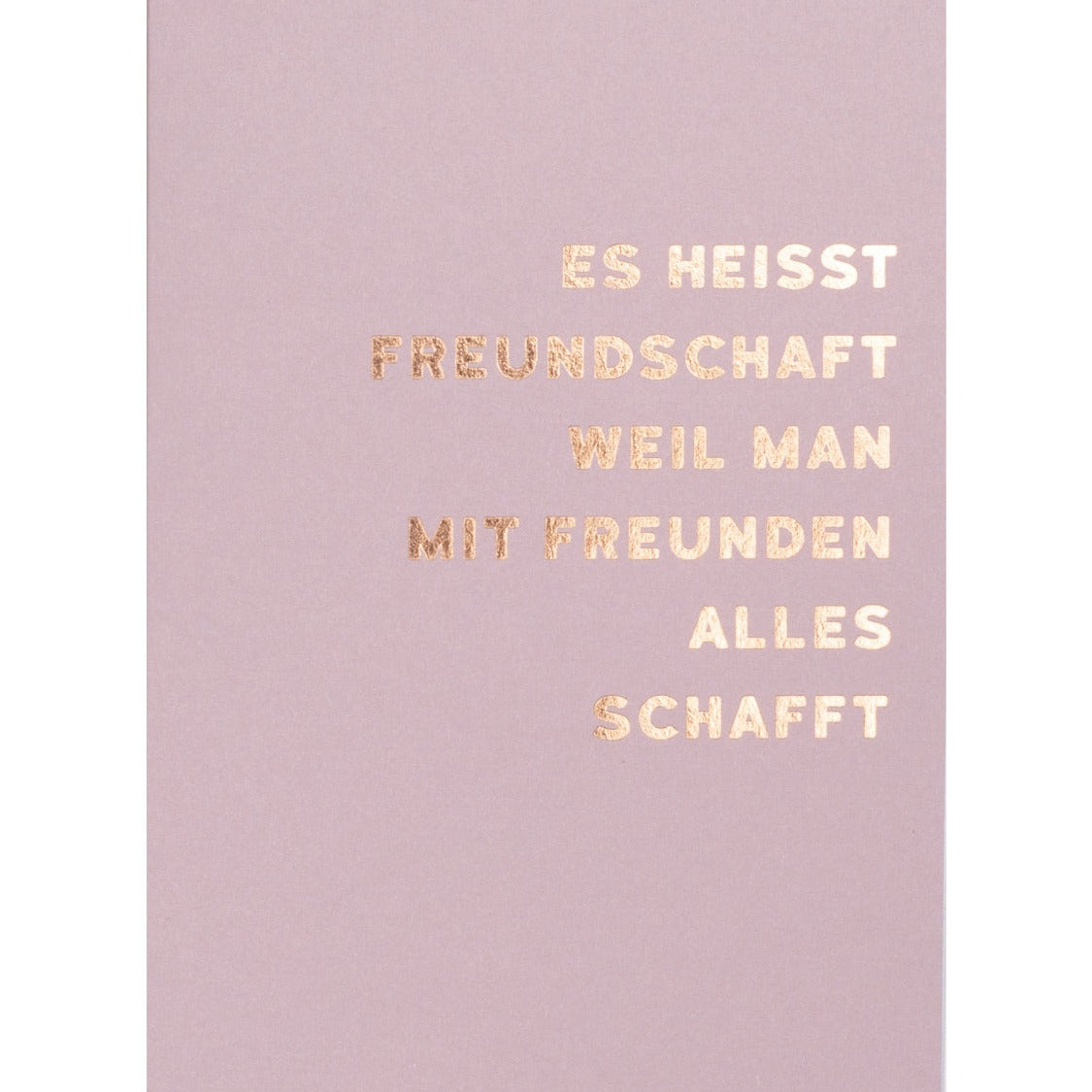 Freundschaftskarte "Es heißt Freundschaft" - Räder
