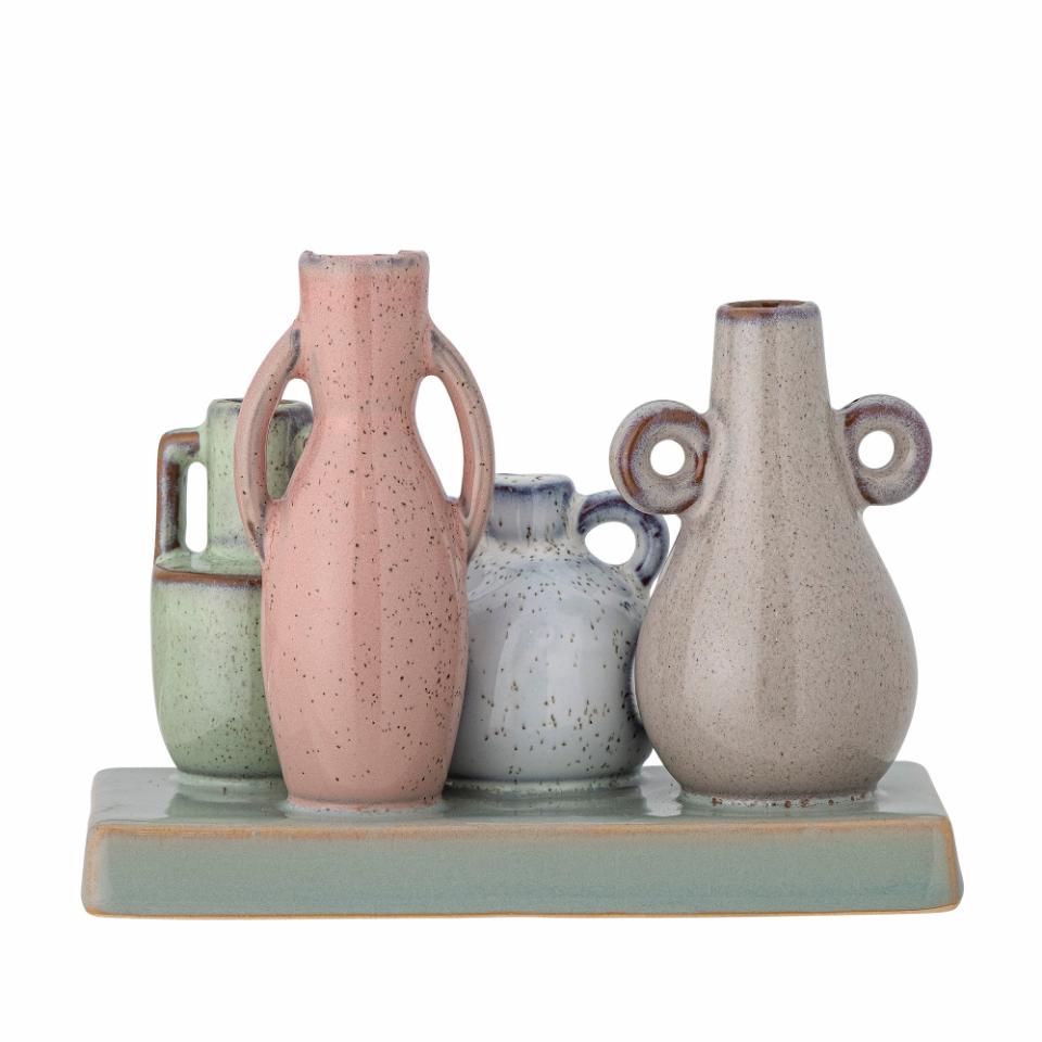 Aidan Vase grün - Bloomingville