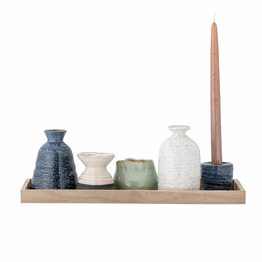 Longo Tablett mit Teelichthaltern - Bloomingville