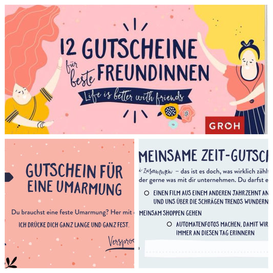 12 Gutscheine für beste Freundinnen - Groh