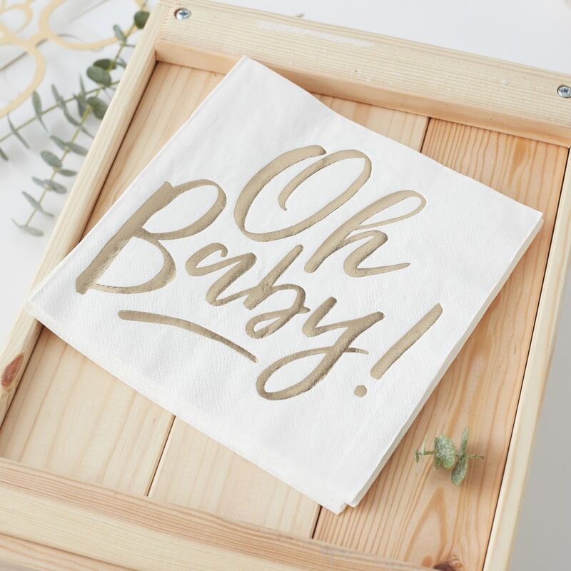 Servietten "Oh Baby"