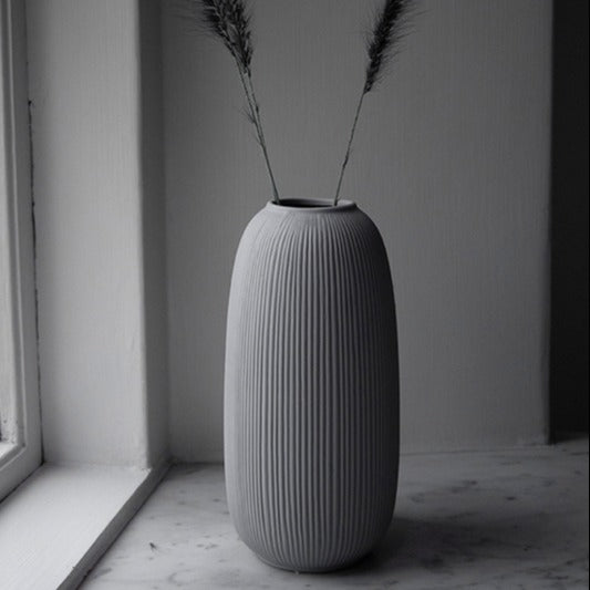 Vase Åby grau - Storefactory
