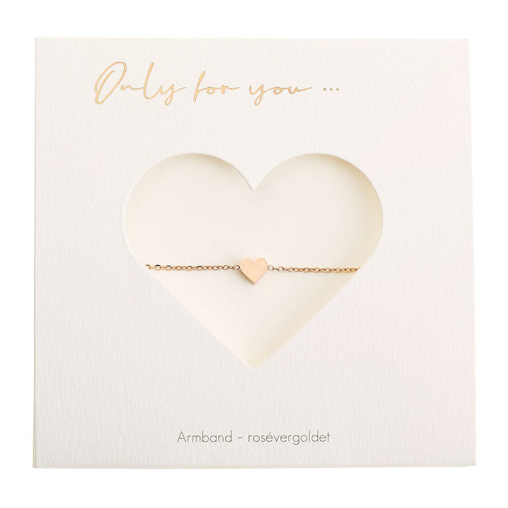Armband "Only for You" - Herz