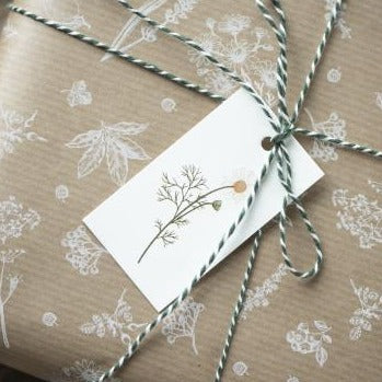 Geschenkanhänger Set Flowers - Ib Laursen
