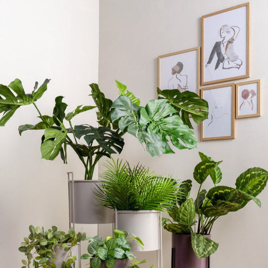 Kunstdruck mit Rahmen Abstract - Present Time