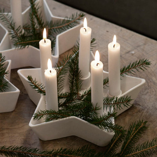 Kerzenhalter Byle weiß - Storefactory