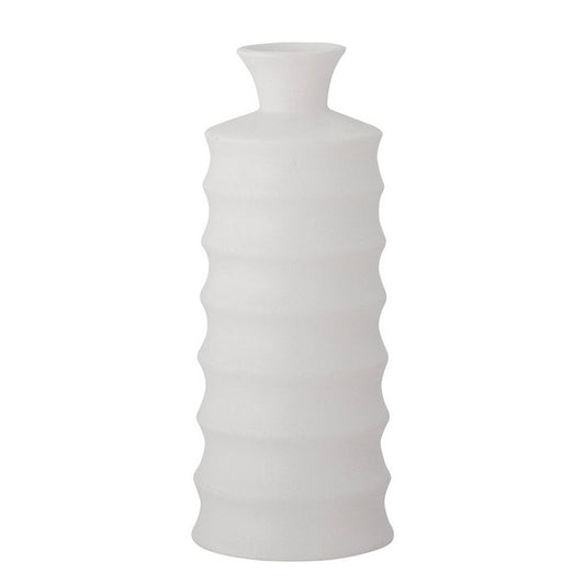 Kip Vase weiß aus Steingut - Bloomingville