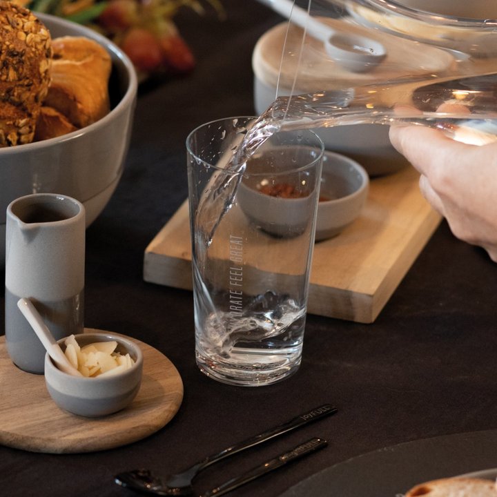 Wasserglas "Feucht fröhlich" - Räder