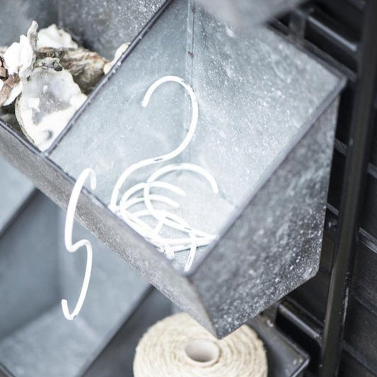 S-Haken weiß - Ib Laursen