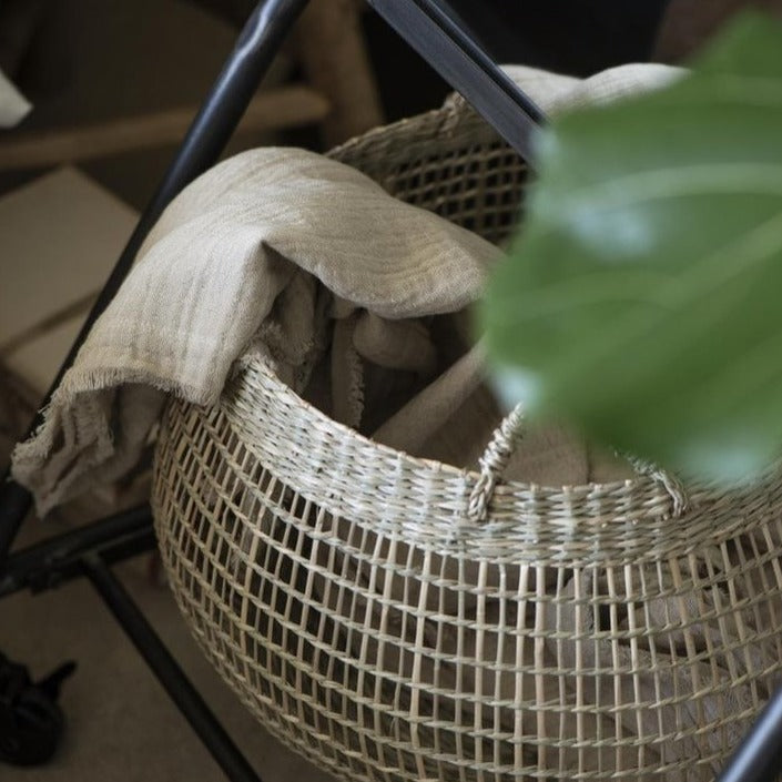 Plaid doppelt gewebt sand - Ib Laursen