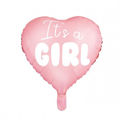 Folienballon "It´s a Girl" rosa