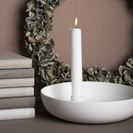 Kerzenhalter Lidatorp weiß - Storefactory