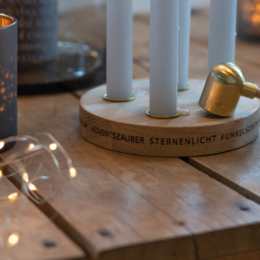 Lichtholz "Adventszauber" - Räder