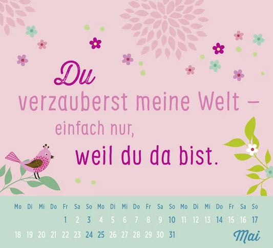 Mini-Kalender 2026: Für mein Schwesterherz - Groh