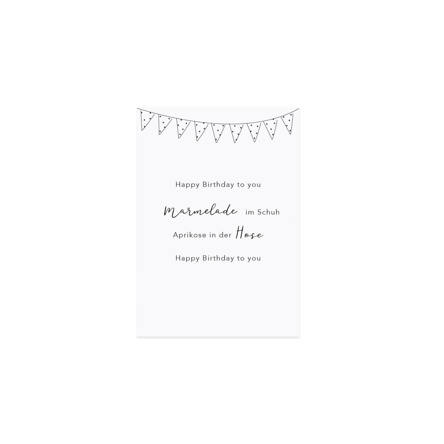 Spruchkarte "Marmelade" - Eulenschnitt