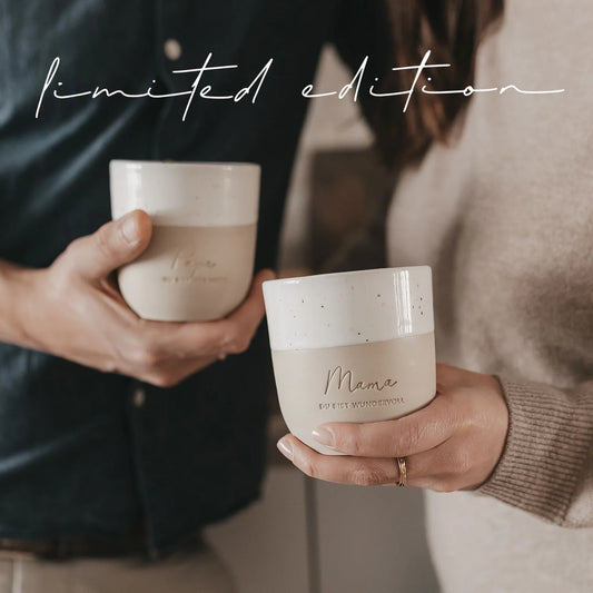 Limitierter Becher "Mama Du bist wundervoll" - Eulenschnitt