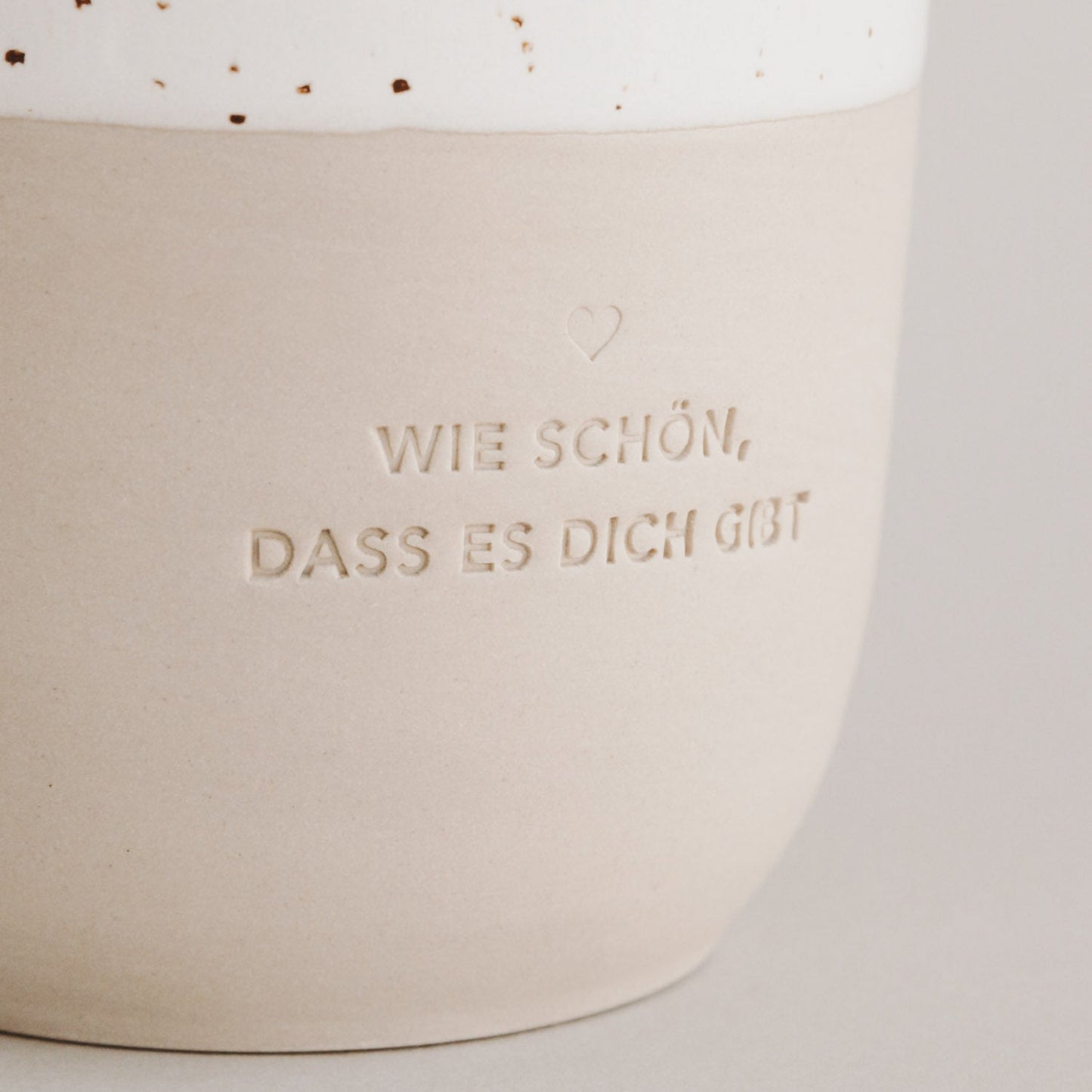 Becher Wie schön - Eulenschnitt
