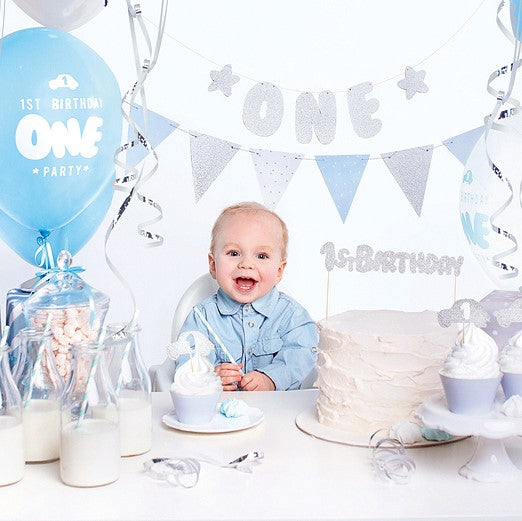 Dekoset "1st Birthday" Junge