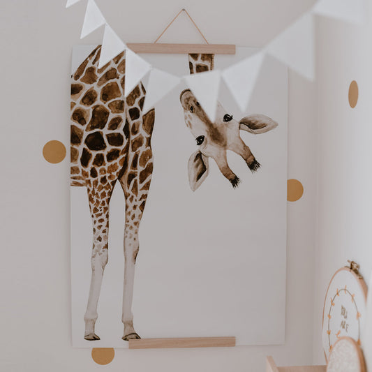 Posterleiste A4 aus Eiche - Eulenschnitt