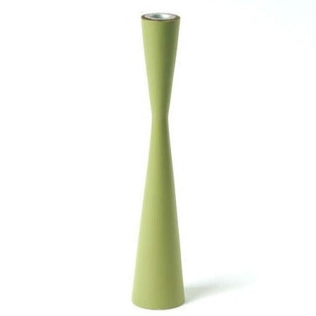 Kerzenhalter wood sandglass olive green 25 cm - Kinta