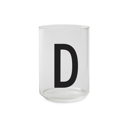 Design Letters Trinkglas D - Design Letters