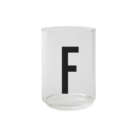 Design Letters Trinkglas F - Design Letters