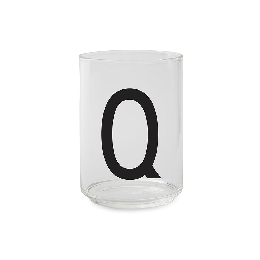 Design Letters Trinkglas Q - Design Letters