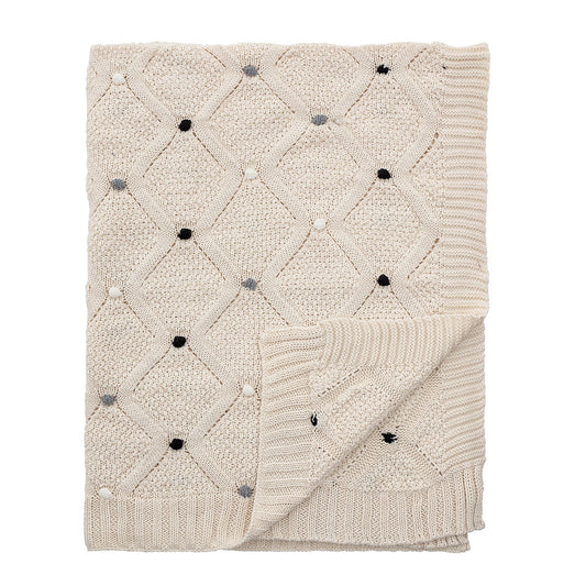 Kinderdecke, gestrickt - Bloomingville
