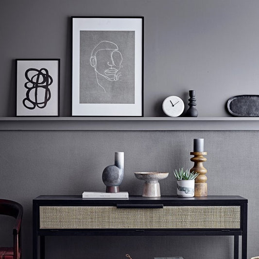 Kerzenständer schwarz - Bloomingville