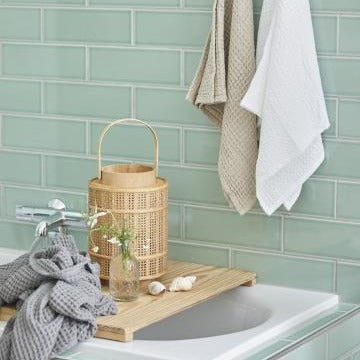 Handtuch Liseleje mit Waffelmuster anthrazit - Ib Laursen