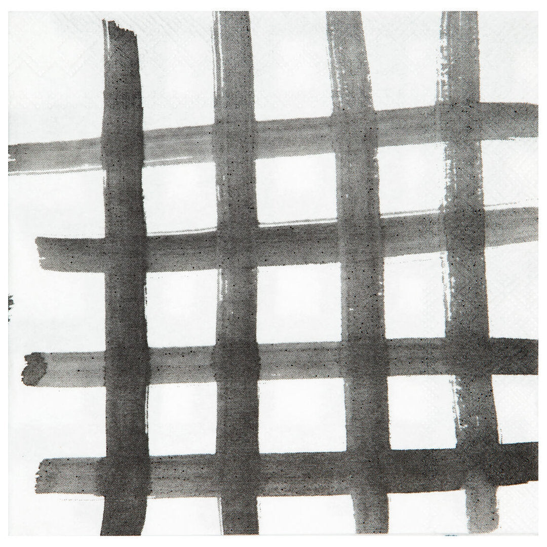 Mix & Match. Cocktailservietten "Karos" - Räder