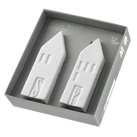 Salz & Pfefferstreuer Set Porzellan "S&P" - Räder