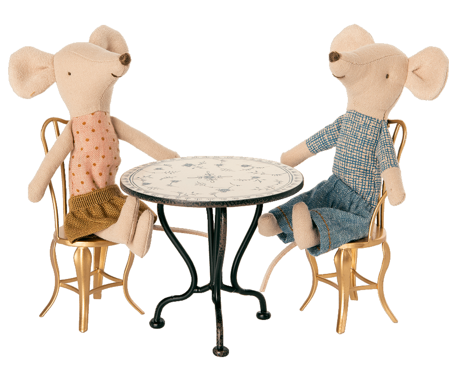 Vintage Tee Tisch für Puppenhaus - Maileg