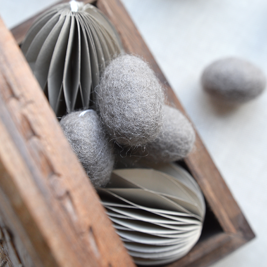 Papieranhänger Osterei sand - Delight Department