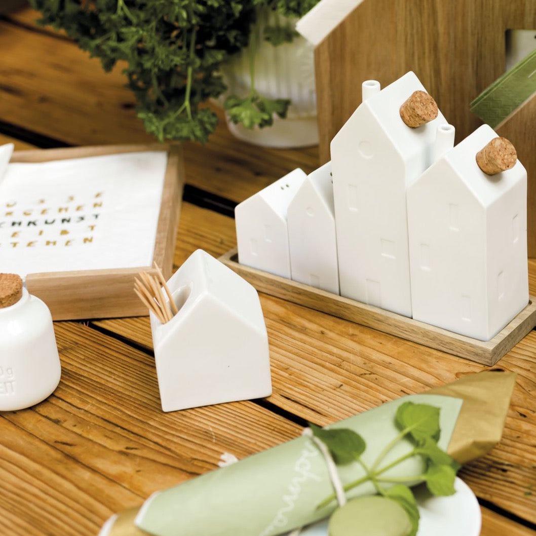 Gewürzflaschen Set "Liebe, Phantasie, Zeit" - Räder