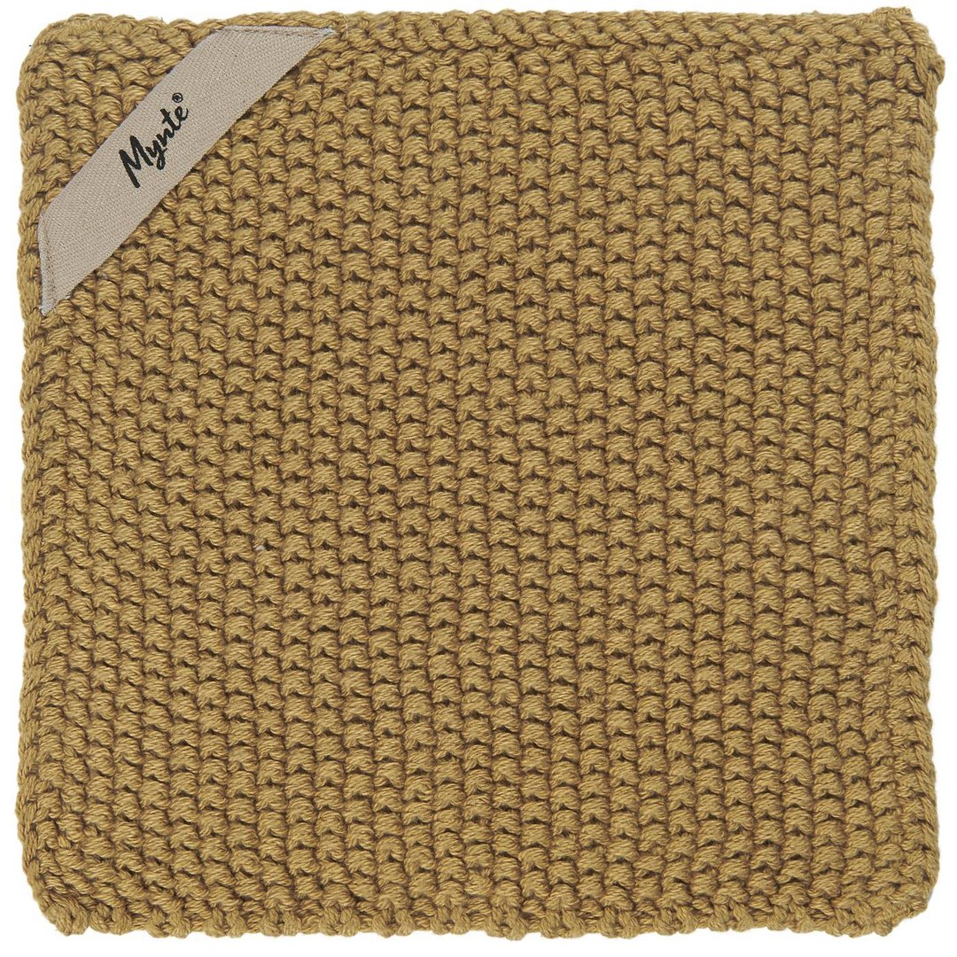 Topflappen Mynte Mustard - Ib Laursen