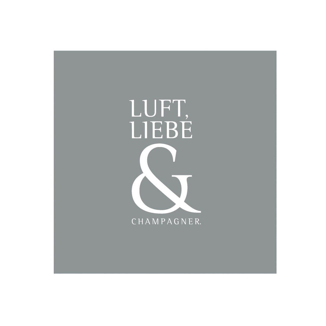 Cocktailserviette "Luft, Liebe" - Räder