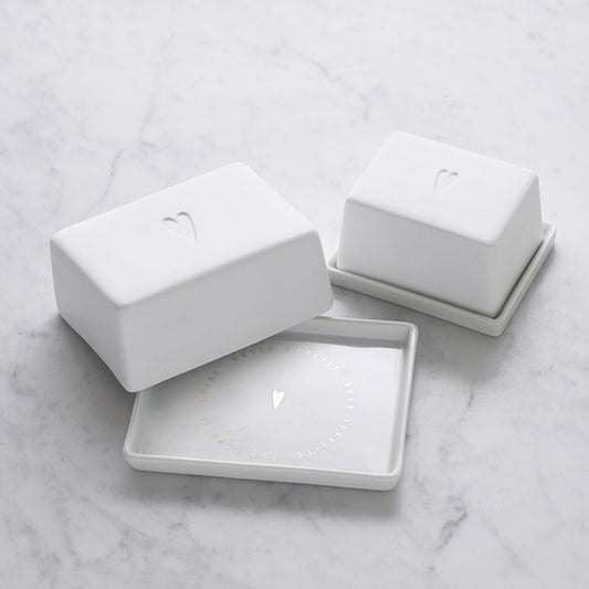 Butterdose "Herz" - Räder