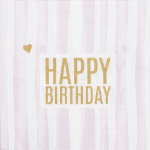 Servietten "Happy Birthday" - Räder