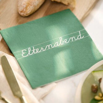 Lunchservietten "Elternabend" - Räder
