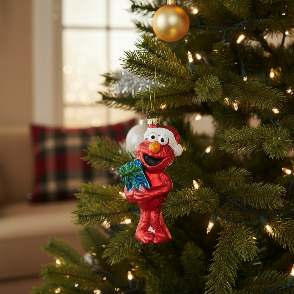 Sesamfreunde Christbaumkugeln 4er Set - Lieferbar ab KW40